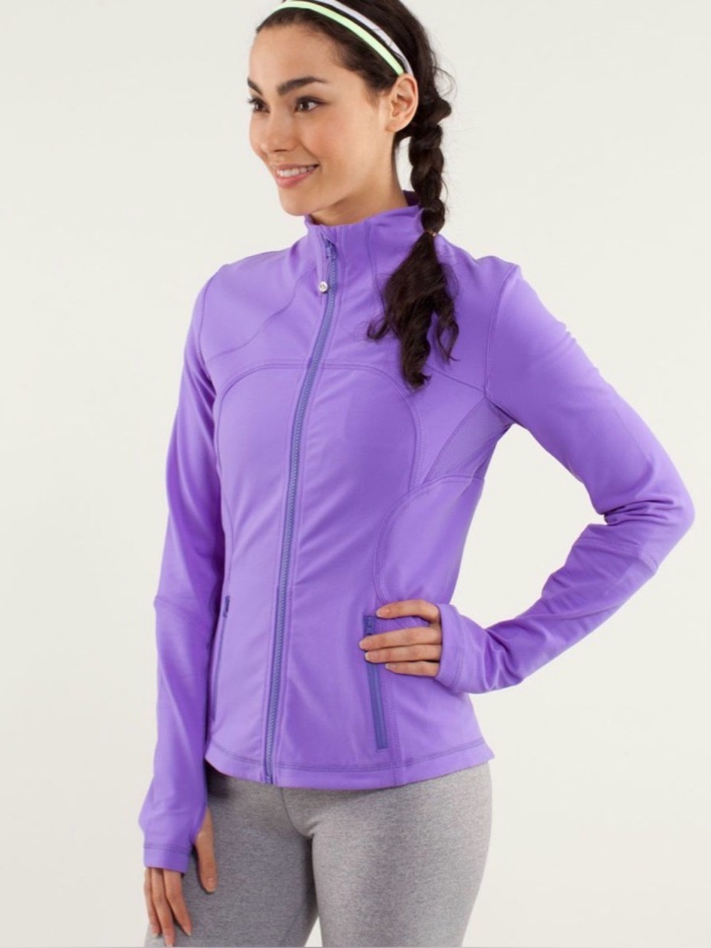 Lululemon Women's Forme Jacket in Power Purple, Size 8